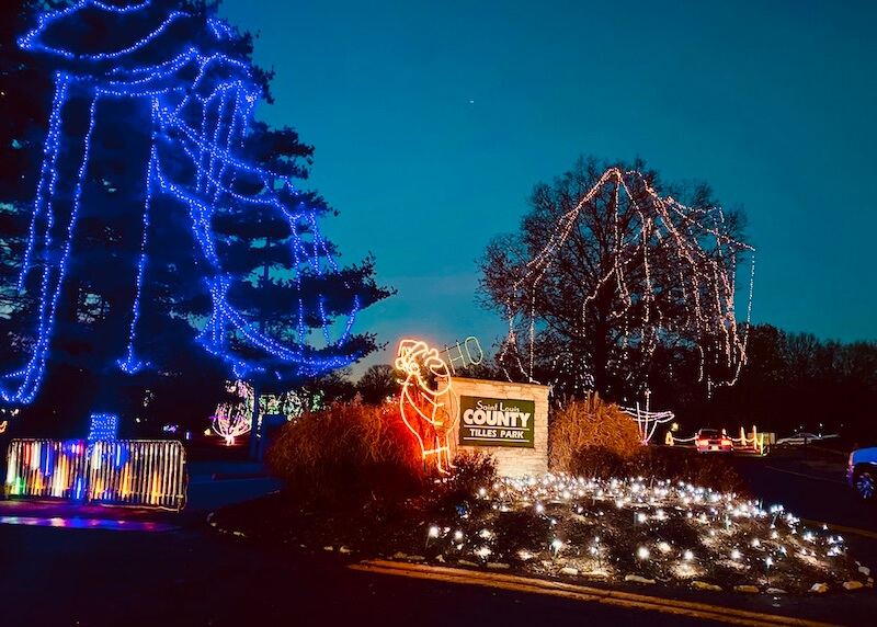 Winter Wonderland of Lights At Tilles Park